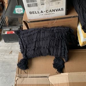 Black pillow